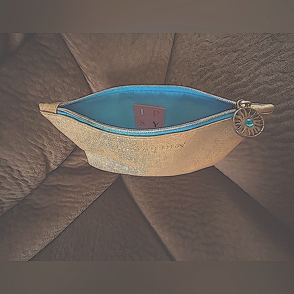 Makeup Bag Gold Shimmery — IPSY - Picture 3 of 5